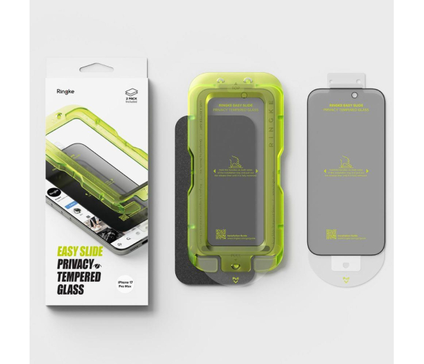 Ringke Easy Slide 2-Pack do Iphone 17 Pro Max Privacy 8800328810716 - 1359809 - zdjęcie 5